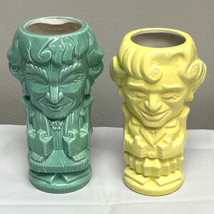 2 Golden Girls Geeki Tikis TV Show Full Size Tiki Mug Ceramic Colorful Cups